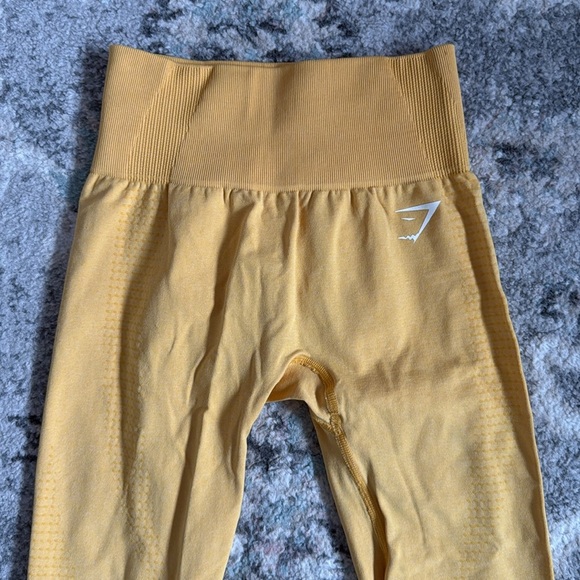 GYMSHARK Womens Vital Seamless 2.0 Leggings in Yellow - Picture 2 of 10